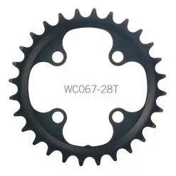 FSA 64mm ø 28 Zähne WC067 Für Brose E-Bikes Mit 2 Kettenblätter (für 38 Zähne)