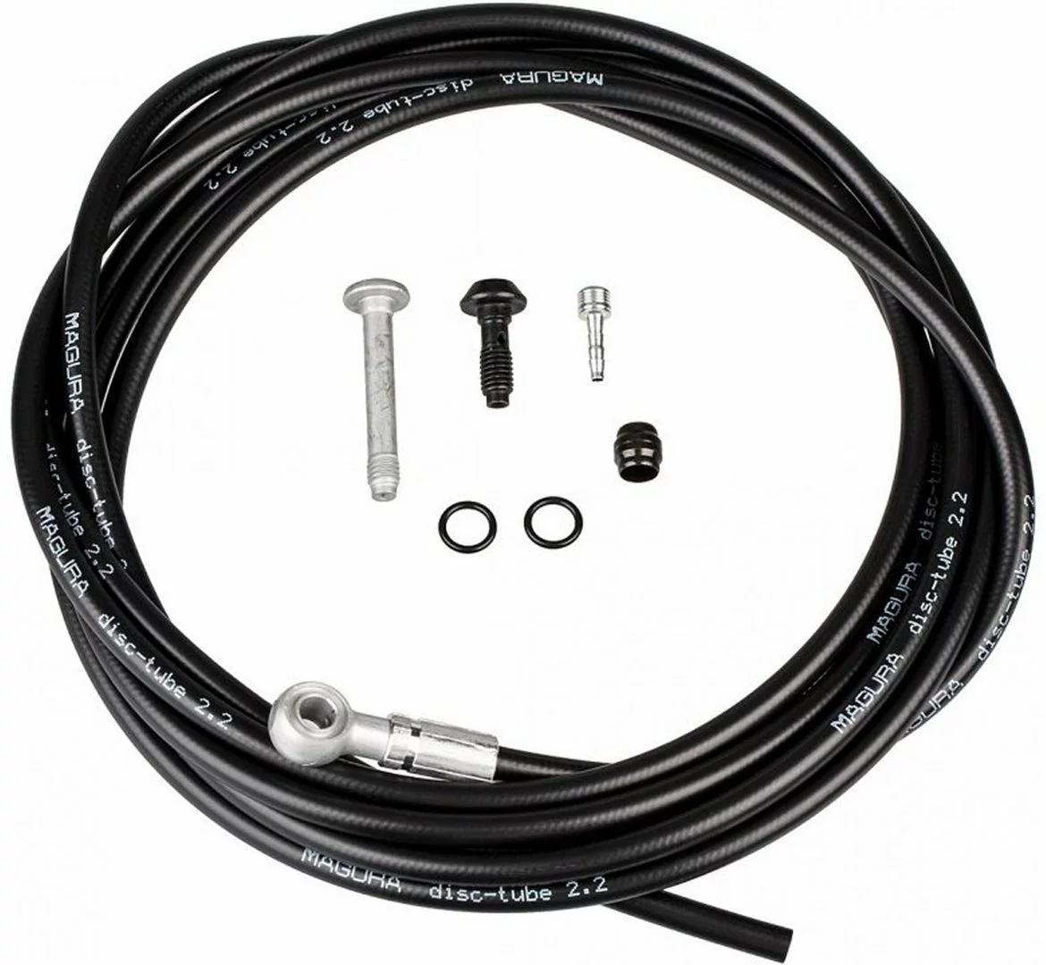Magura Disctube Leitung Für MT4 Bis MT-Trail-Carbon 2500mm Schwarz