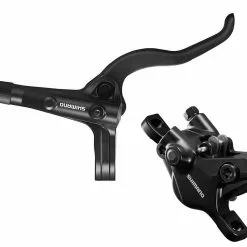 Shimano Alivio BR-MT410 HR Incl. Normalem Bremshebel BL-MT401 2-Finger Schwarz