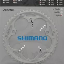 Shimano Sora Triple 9-fach Ab 2007 50 Zähne Für 39 Zähne Silber (D-Type) Y-1H998020