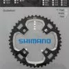 Shimano XT Ab 2008 4-Arm 9-fach 44 Zähne AA-Type IG Alu Schwarz-silber Y-1J198010