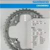 Shimano Deore Ab 2012 4-Arm 10-fach 42 Zähne AE-Type Alu Grau Für Kettenschutz Y-1MZ98030